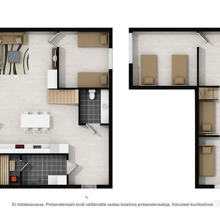 شقة Keskuskuja 5 A2, Levin Alppikeskus المظهر الخارجي الصورة